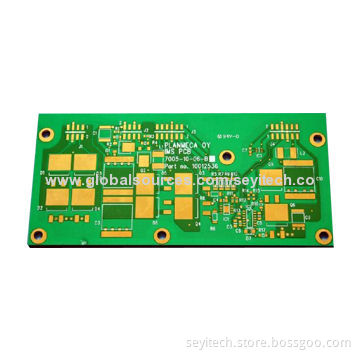 Immersion Gold PCB, Made of FR4 Material, 2 Layers